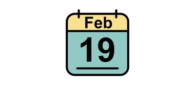 Image for February Calendar Date Cricut SVG Design