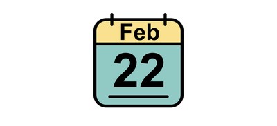 Image for February Calendar Date Cricut SVG Design