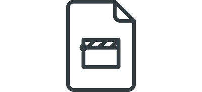 Image for Film Video File Cricut SVG Design