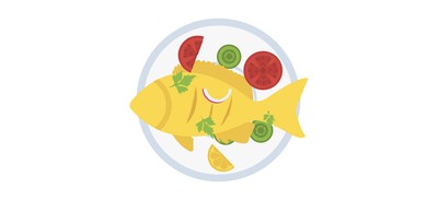 Image for Fried Fish Cooked Cricut SVG Design