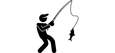 Image for Fishing Fisherman Fish Catching Cricut SVG Design