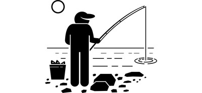 Image for Fishing Fisherman Fish Catching Cricut SVG Design