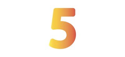 Image for Five  Cricut SVG Design