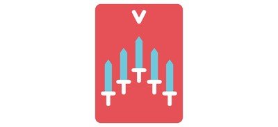 Image for Five of swords  Cricut SVG Design