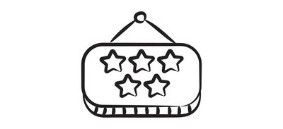 Image for Hotel Board Five Star Hotel Five Star Board Hanging Board Cricut SVG Design