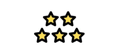 Image for Five Star Rating Cricut SVG Design