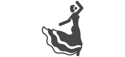 Image for Flamenco Dancer Flamenco Dance Spanish Dance Cricut SVG Design