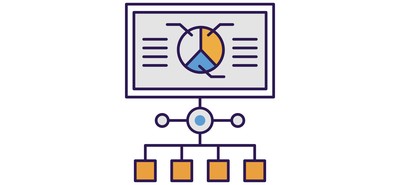 Image for Flowchart Barchart Growth Analysis Cricut SVG Design