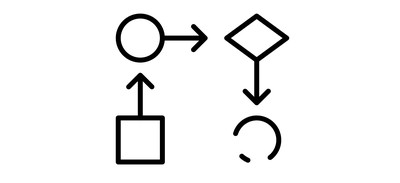 Image for Flowchart Uml Plan Cricut SVG Design