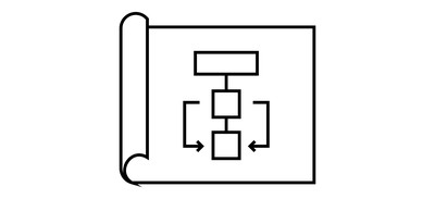 Image for Sitemap Flowchart Site Cricut SVG Design