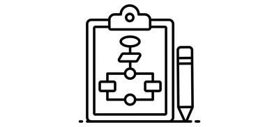 Image for Flowchart Algorithm Data Flow Cricut SVG Design