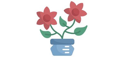 Image for Flower Botanical Flower Pot Cricut SVG Design