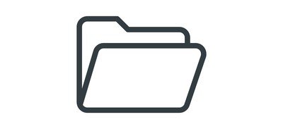 Image for Folder Directory Open Cricut SVG Design