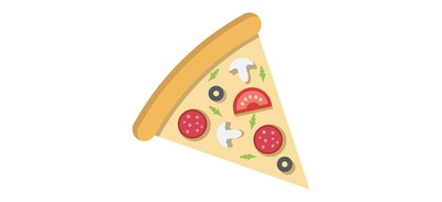 Image for Food Pizza Slice Cricut SVG Design