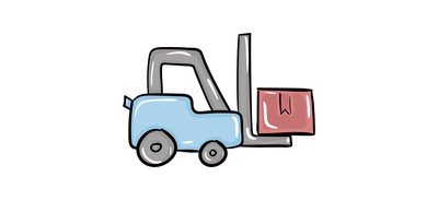 Image for Lifter Forklifter Forklift Truck Cricut SVG Design