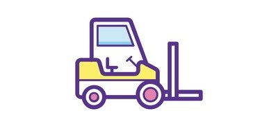 Image for Forklift Lift Truck Cricut SVG Design