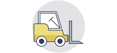 Image for Forklift Truck Cherry Cricut SVG Design