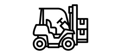 Image for Forklift Lifting Vehicle Transport Vehicle Cricut SVG Design