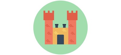 Image for Fortress Castle Tower Cricut SVG Design