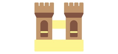 Image for Fortress Castle Building Cricut SVG Design