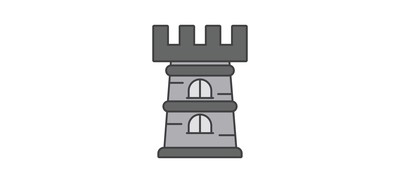 Image for Fortress Castle Building Cricut SVG Design