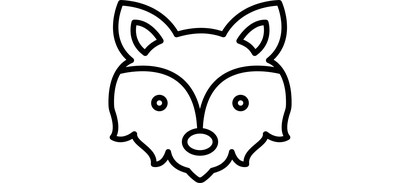 Image for Fox Coyote Animal Cricut SVG Design