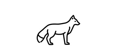 Image for Fox Animal Mammal Cricut SVG Design