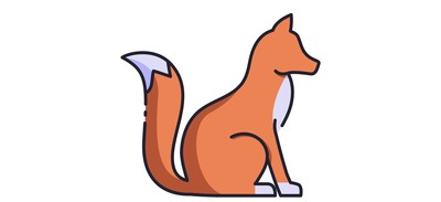 Image for Free Cartoon Fox Cricut SVG Design