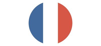 Image for France Flag Circle Cricut SVG Design