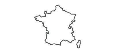 Image for France Country Geograpgy Cricut SVG Design