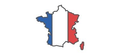 Image for France Country Geograpgy Cricut SVG Design