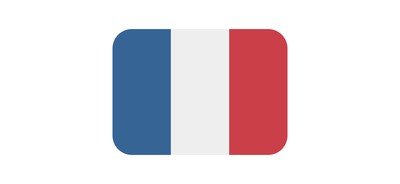 Image for Free France Flag Country Cricut SVG Design