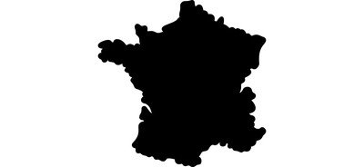 Image for France Map France Map Cricut SVG Design