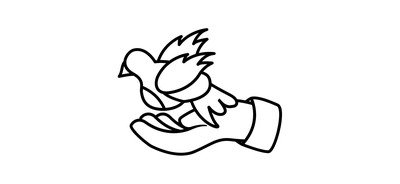 Image for Freedom Hand Gesture Cricut SVG Design