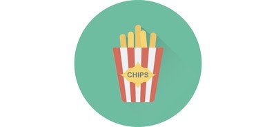 Image for Fries French Fast Cricut SVG Design