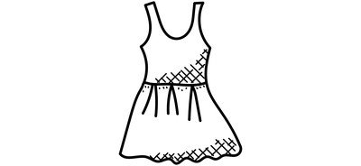 Image for Frock Dress Sundress Cricut SVG Design