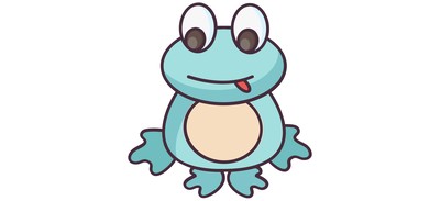 Image for Toad Frog Pet Cricut SVG Design