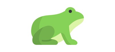 Image for Frog Amphibian Wildlife Cricut SVG Design