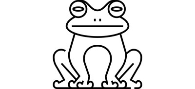 Image for Frog Animal Amphibian Cricut SVG Design