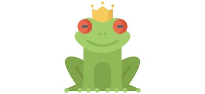 Image for Frog Princess Crown Cricut SVG Design