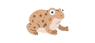 Image for Toad Frog Amphibian Cricut SVG Design