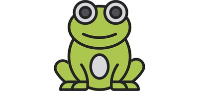 Image for Free Frog Animal Water Animal Cricut SVG Design