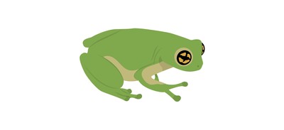 Image for Frog Animal Chameleon Cricut SVG Design