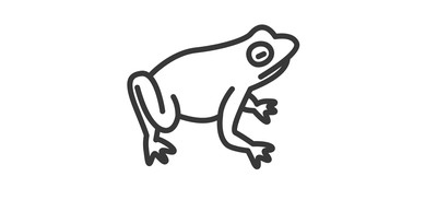 Image for Frog Wild Animal Animal Cricut SVG Design