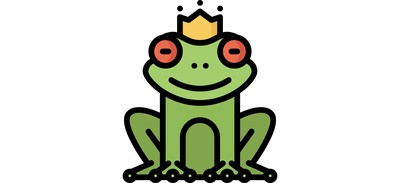 Image for Frog Princess Crown Cricut SVG Design