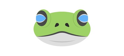 Image for Animated Frog Face Cricut SVG Design