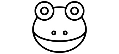 Image for Frog Animal Chameleon Cricut SVG Design