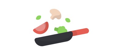 Image for Frying Frying Pan Stir Fry Cricut SVG Design