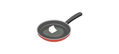 Image for Frying Pan Cooking Cricut SVG Design