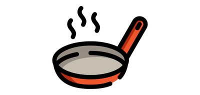 Image for Frying Cooking Kitchen Cricut SVG Design